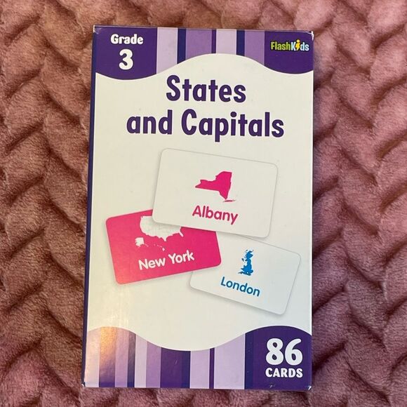 Multiplication & States and Capitals Flash Cards - Picture 2 of 11